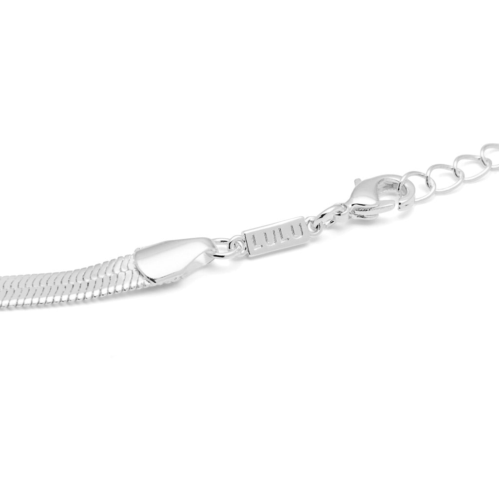 LULU Copenhagen Snake Necklace silver plated Necklaces Silver Plated