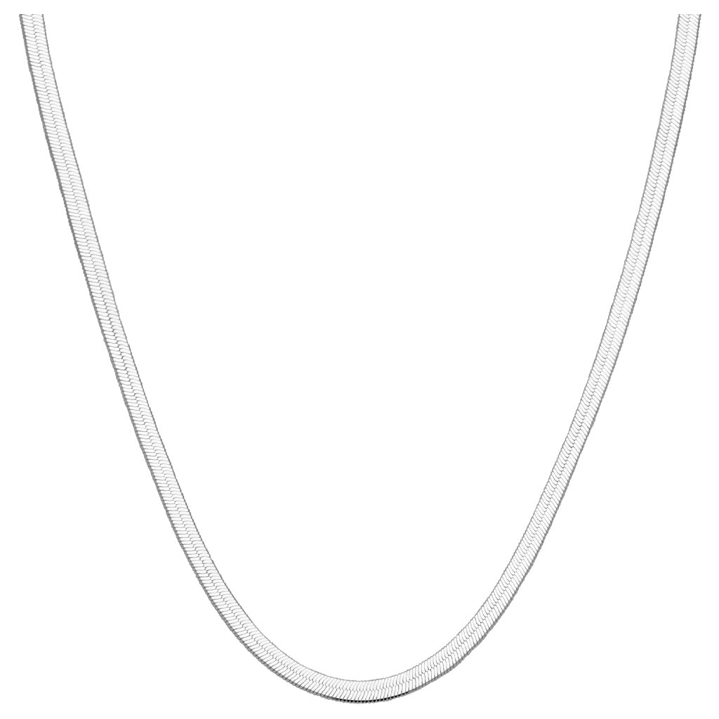 LULU Copenhagen Snake Necklace silver plated Necklaces Silver Plated