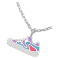 Sneaker One Necklace - Silver