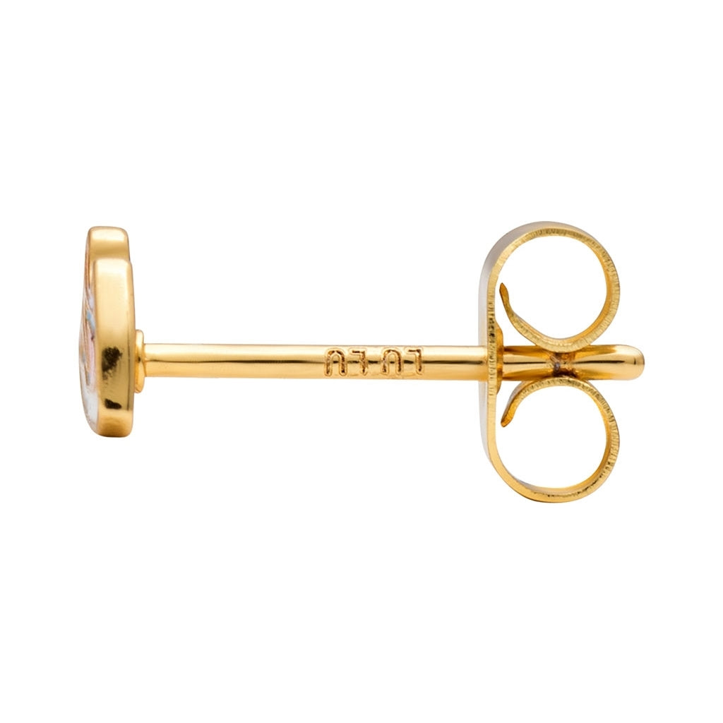 LULU Copenhagen Sneaker One earring 1 pcs Ear stud, 1 pcs Gold plated