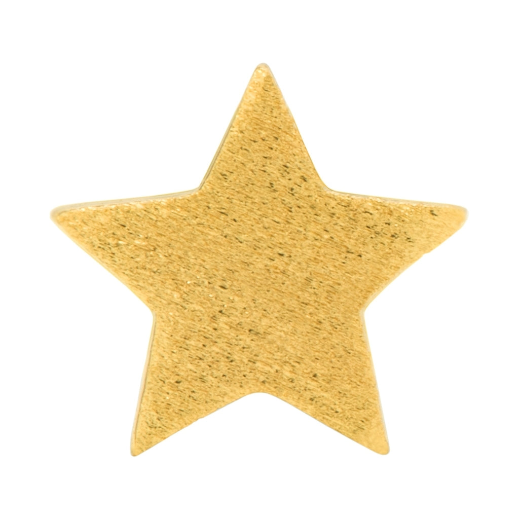 LULU Copenhagen Star earring 1 pcs Ear stud, 1 pcs Gold plated