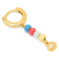Summer Shell earring 1 pcs - Gold plated