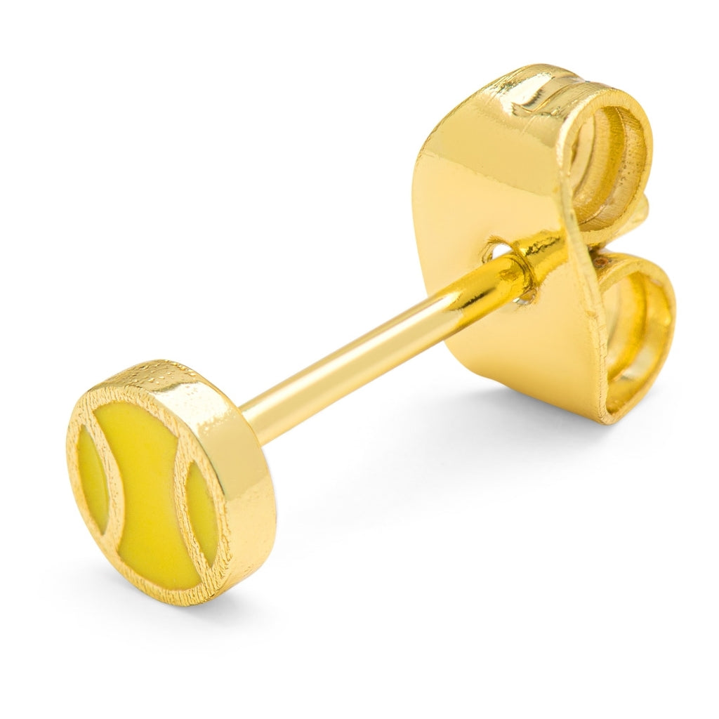 LULU Copenhagen Tennis earring 1 pcs Ear stud, 1 pcs Gold plated