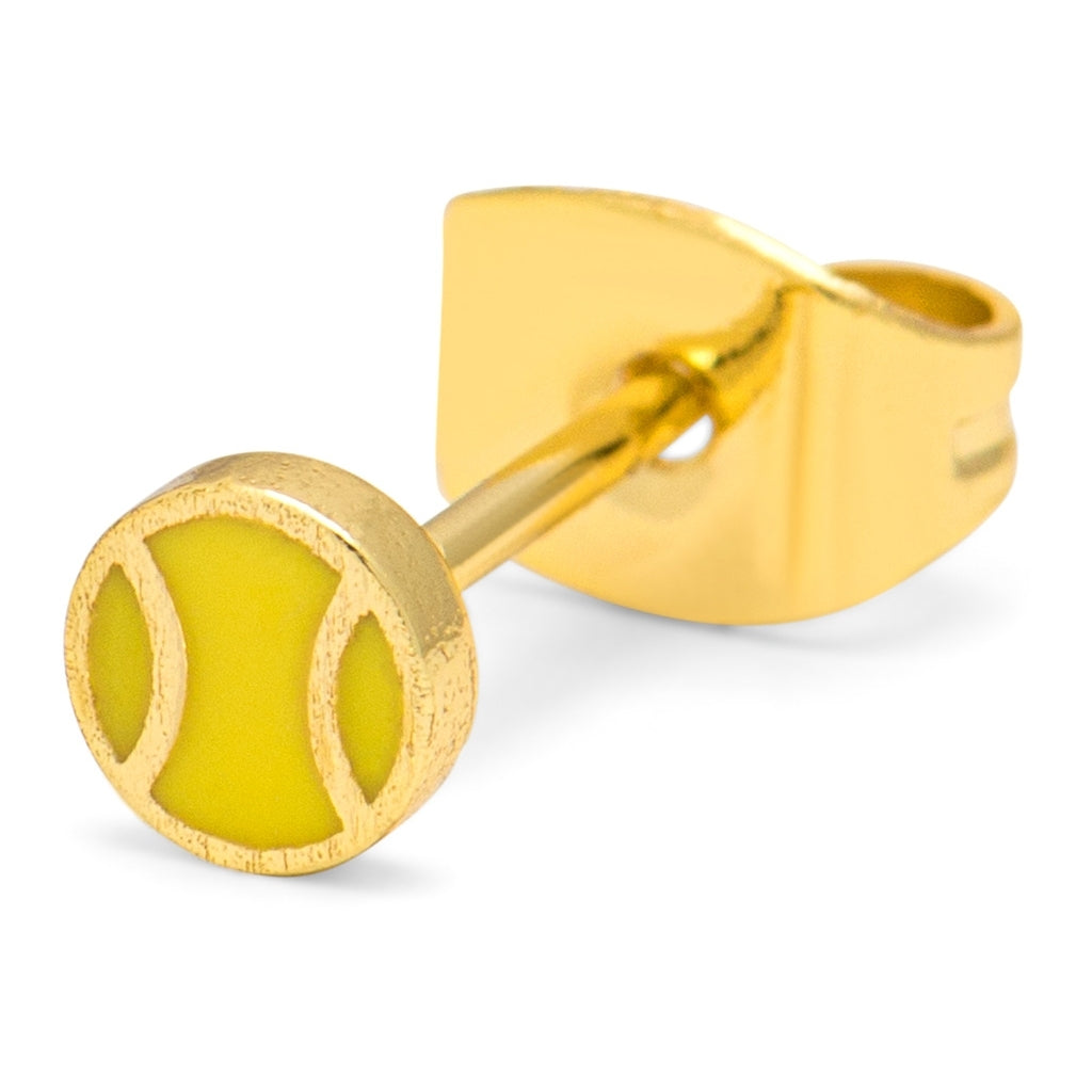 LULU Copenhagen Tennis earring 1 pcs Ear stud, 1 pcs Gold plated