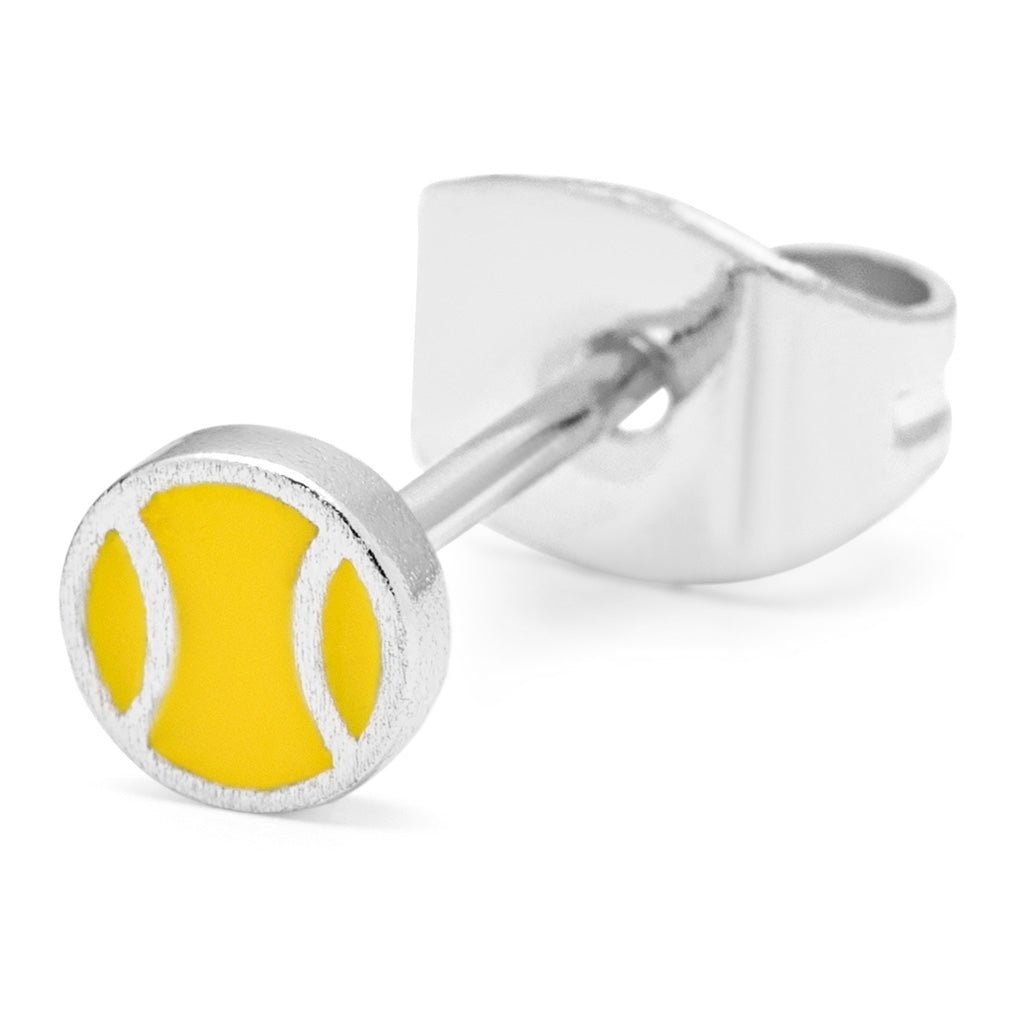 LULU Copenhagen Tennis earring 1 pcs Ear stud, 1 pcs Silver Plated