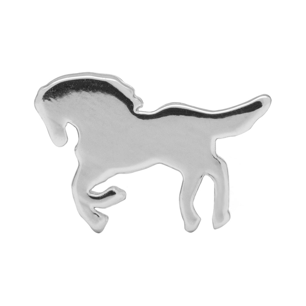 LULU Copenhagen Wild Horse earring 1 pcs Ear stud, 1 pcs Silver Plated