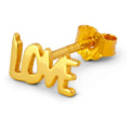 Word - Love 1 pcs - Gold