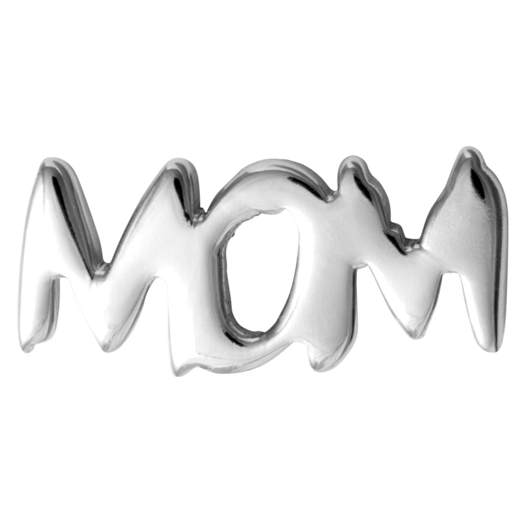 LULU Copenhagen Word Mom earring 1 pcs Ear stud, 1 pcs Silver