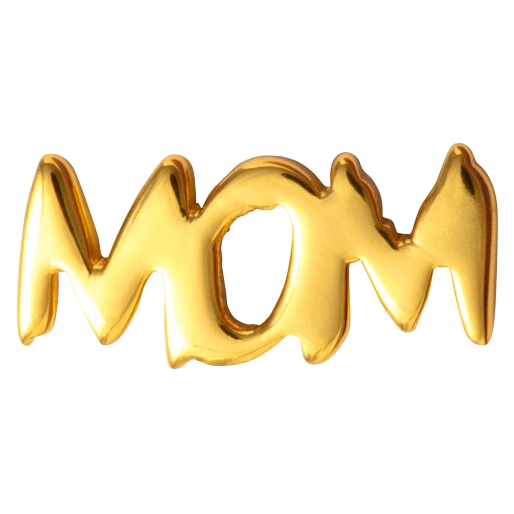 LULU Copenhagen Word Mom earring 1 pcs Ear stud, 1 pcs Gold plated