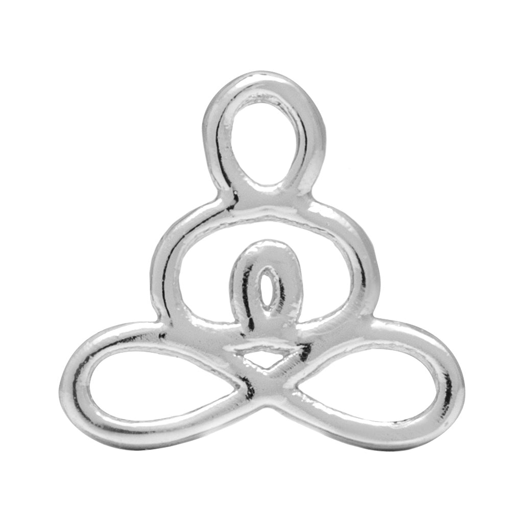 LULU Copenhagen Zen earring 1 pcs Ear stud, 1 pcs Silver Plated