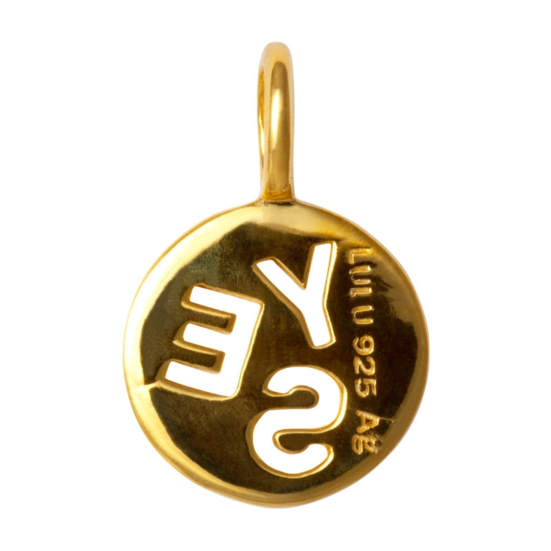 LULU Copenhagen YES Pendents Gold plated
